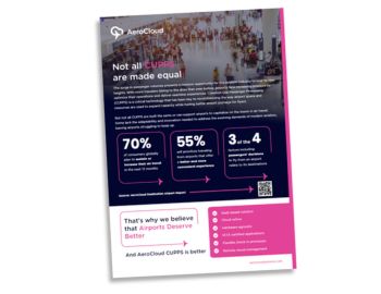 AeroCloud CUPPS Product Datasheet thumbnail