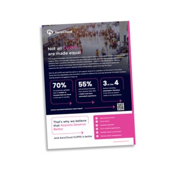 AeroCloud CUPPS Product Datasheet thumbnail