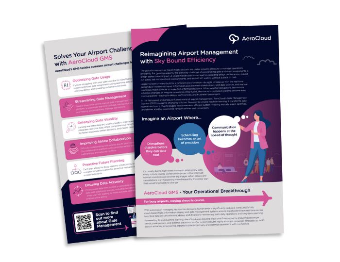 Reimagining Airport Management with AeroCloud GMS