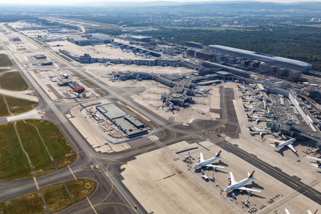 Terminal 1 Frankfurt Airport overview 