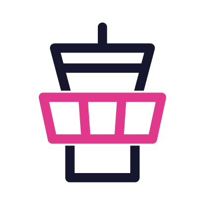AeroCloud Website Landing Page Icons Airport Operations Systems