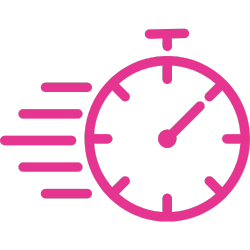 Save planning time pink