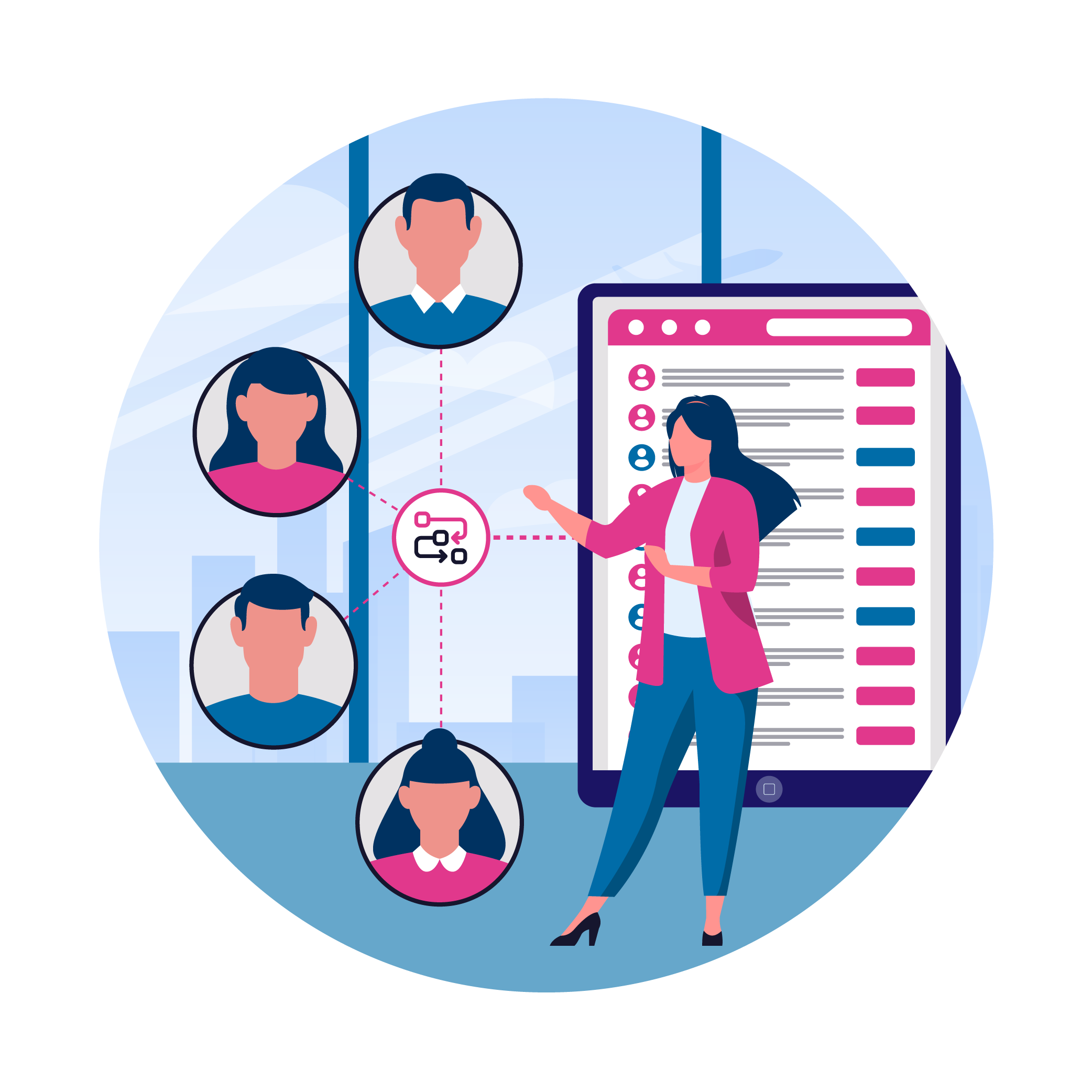 AeroCloud Airport Illustrations ACCURATE PASSENGER FORECASTING