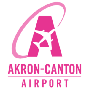 Akron–Canton Airport Pink Logo