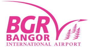 Bangor International Airport Pink Logo