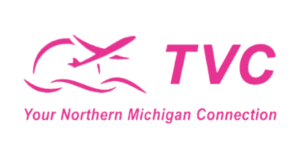 Cherry Capital Airport Pink Logo