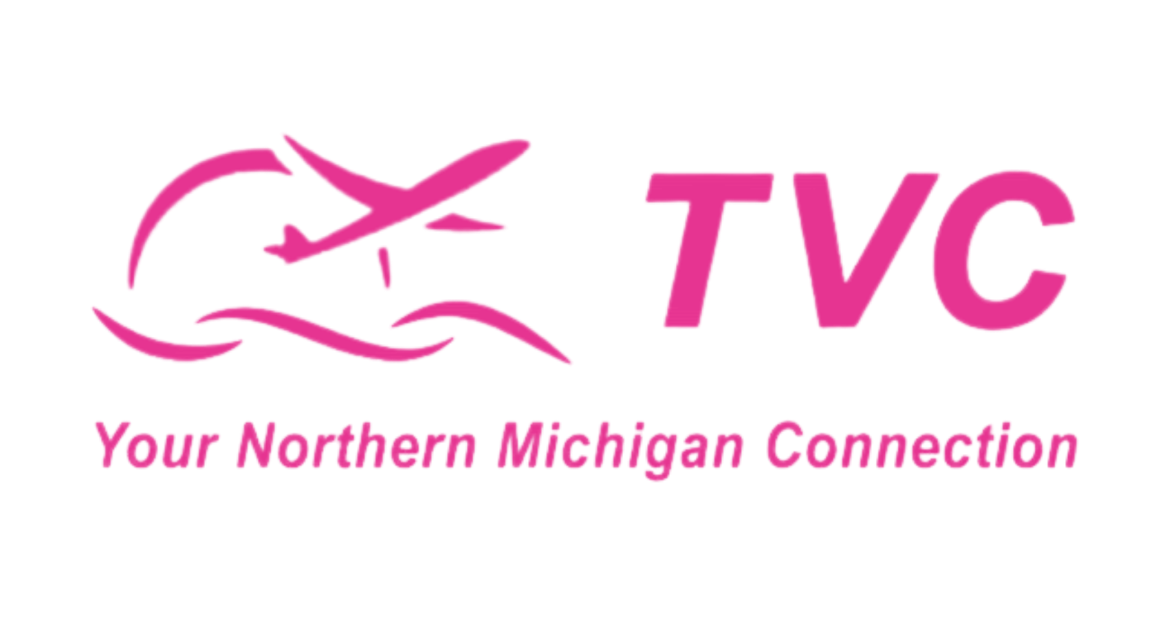 Cherry Capital Airport Pink Logo