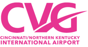 CincinnatiNorthern Kentucky International Airport Pink Logo