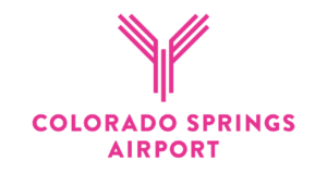 Colorado Springs Airport Pink Logo