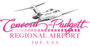 Concord-Padgett Regional Airport Pink Logo