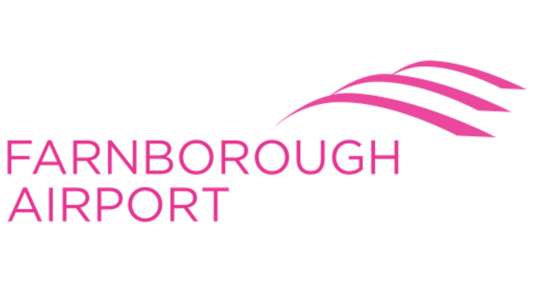 Farnborough Airport Pink Logo