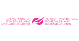 Greater Moncton Roméo LeBlanc International Airport Pink Logo