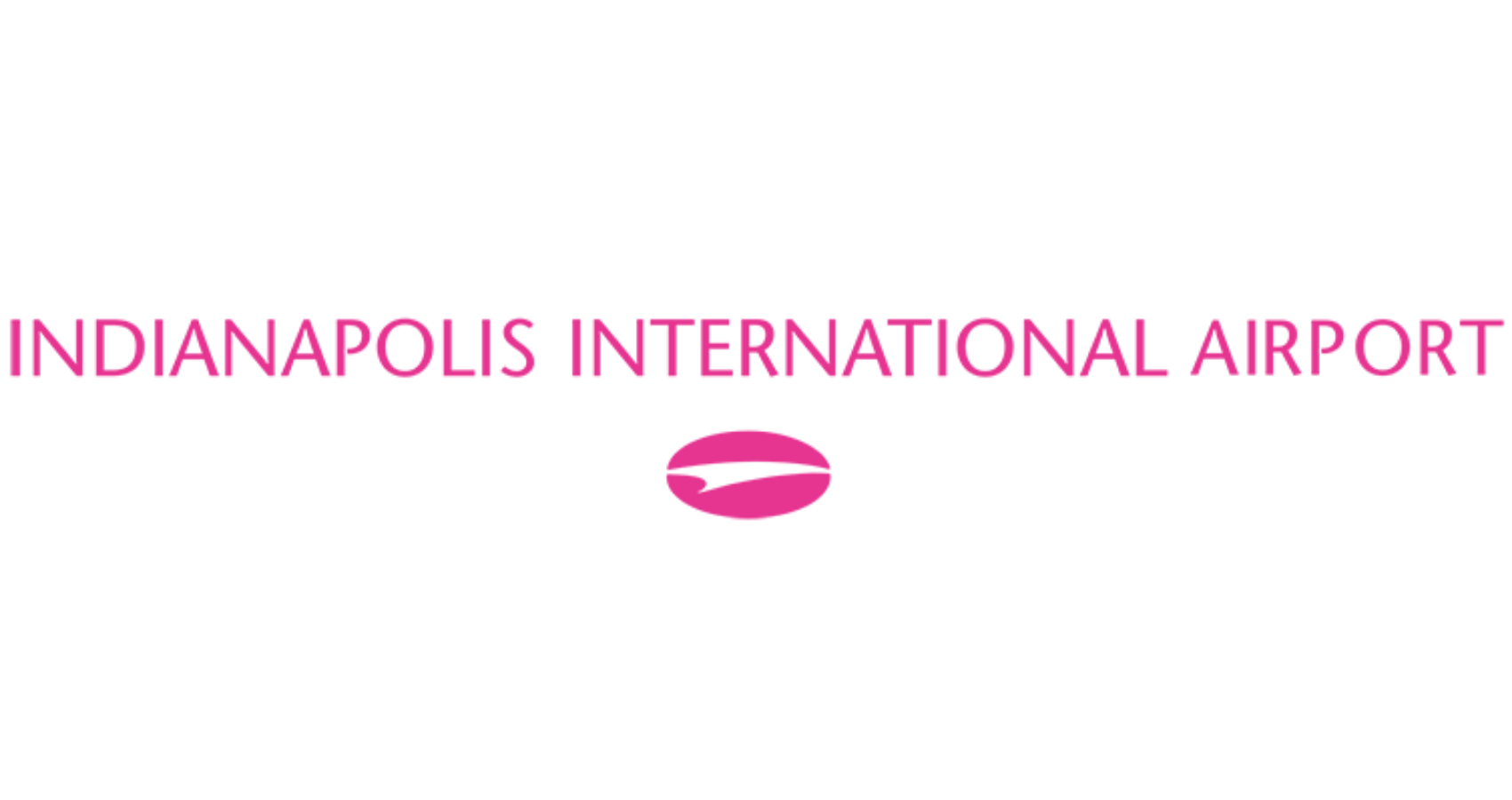 Indianapolis International Airport Pink Logo