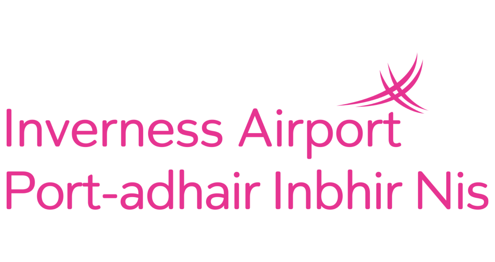 Inverness Airport Pink Logo