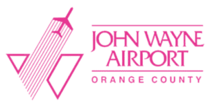 John Wayne Airport Orange County Airport Logo Pink Logo