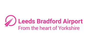 Leeds Bradford International Airport Pink Logo