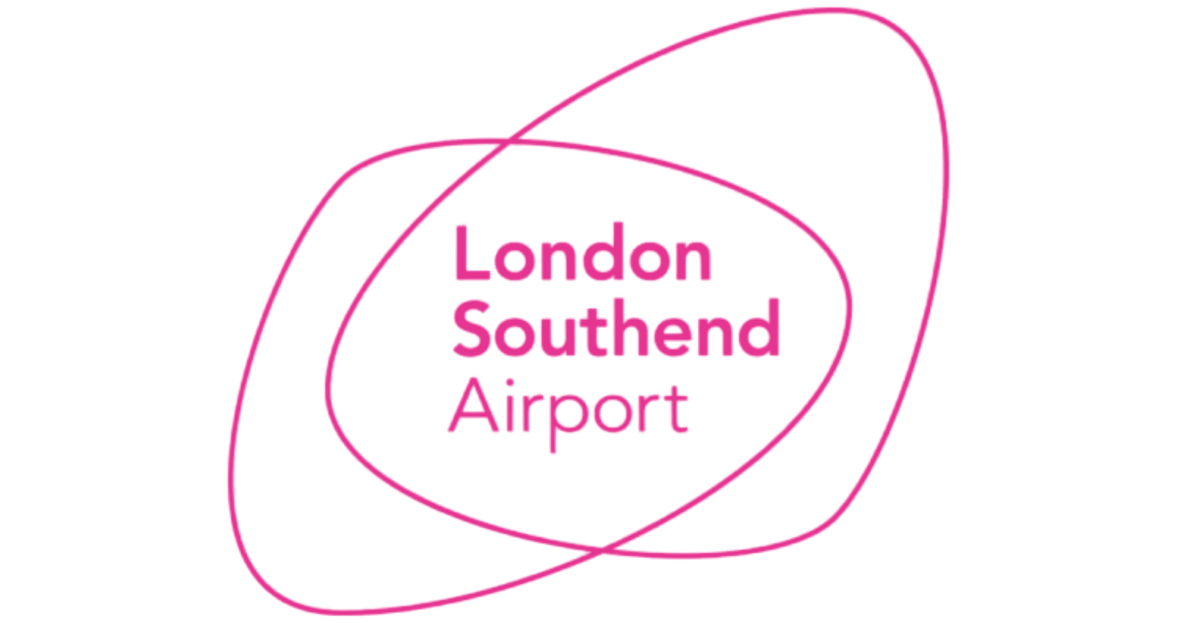 London Southend Airport Logo Pink Logo
