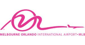 Melbourne Orlando International Airport Pink Logo