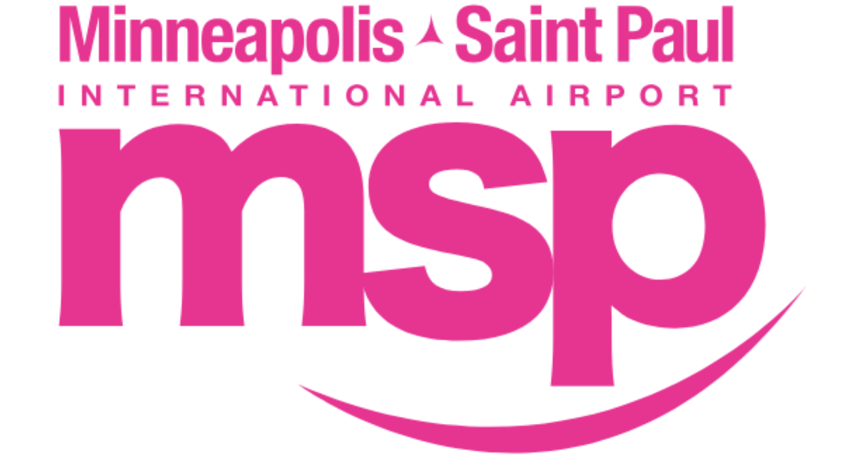 Minneapolis–Saint Paul International Airport Pink Logo