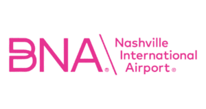 Nashville International Airport Pink Logo