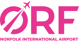 Norfolk International Airport Pink Logo