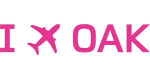 Oakland International Airport Pink Logo