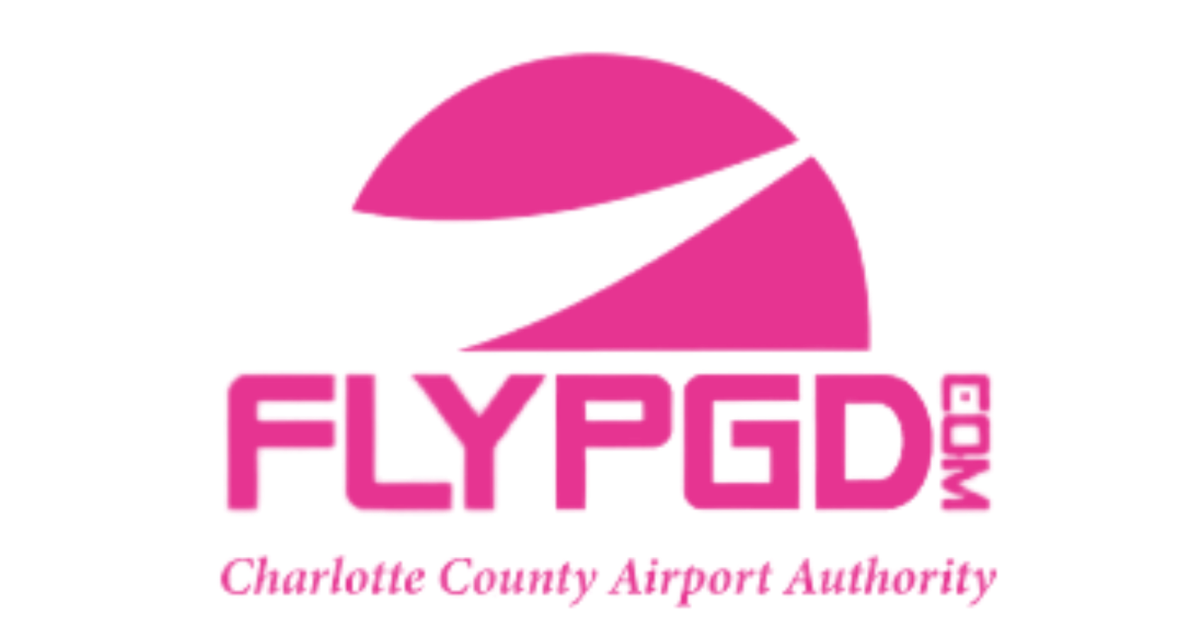 Punta Gorda Airport Pink Logo