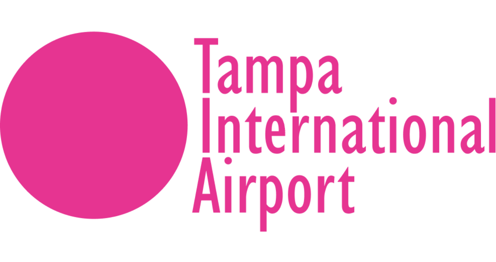 Tampa International Airport Logo Pink Logo