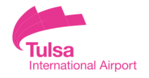 Tulsa International Airport Pink Logo