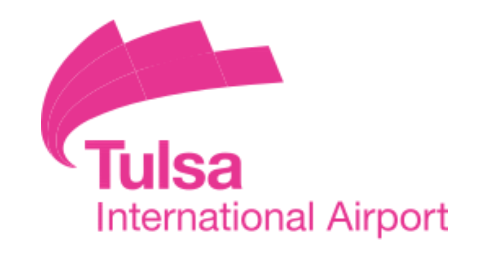 Tulsa International Airport Pink Logo