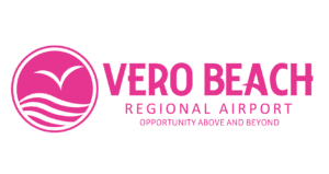 Vero Beach Regional Airport Pink Logo