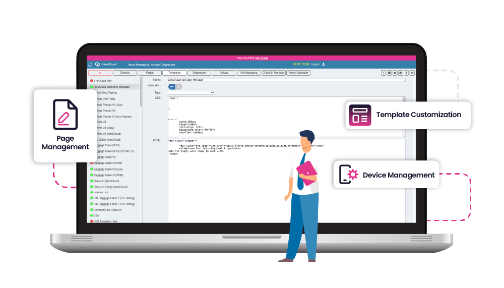 FIDS Comprehensive Display Management-8