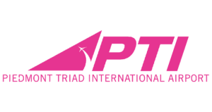 PTI Airport Logo Pink Logo