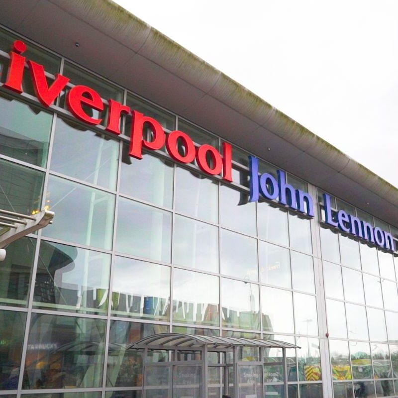 Photo of the terminal at Liverpool John Lennon Airport